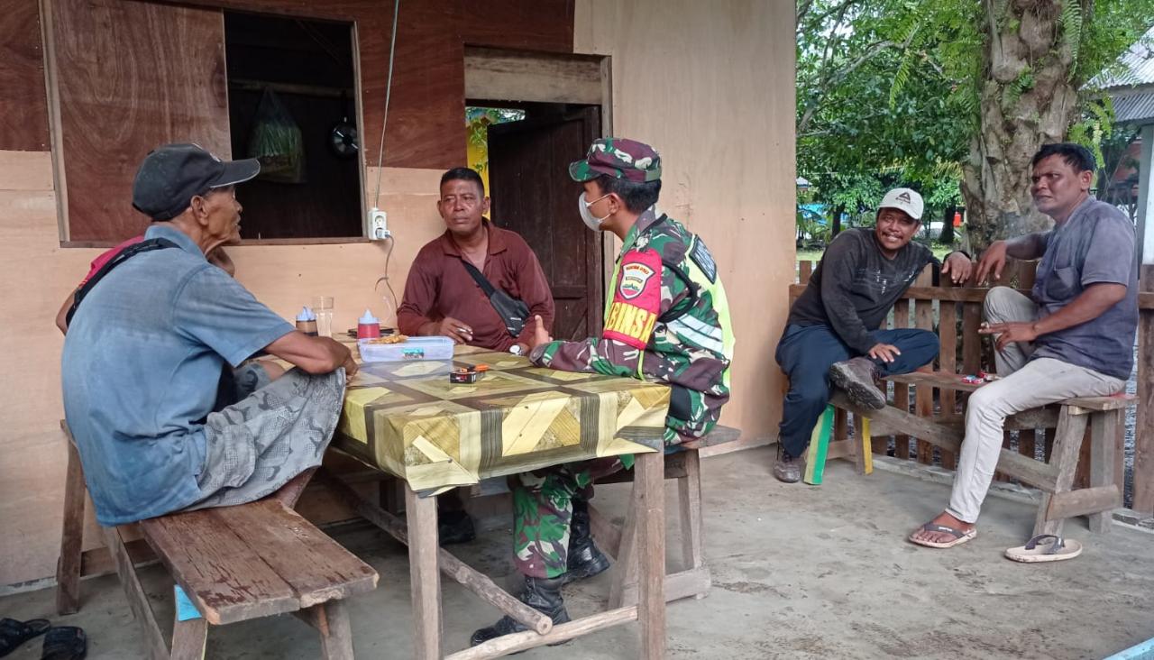 Kopda L Sigalingging Minta Masyarakat Peduli Dengan Kebersihan Lingkungan