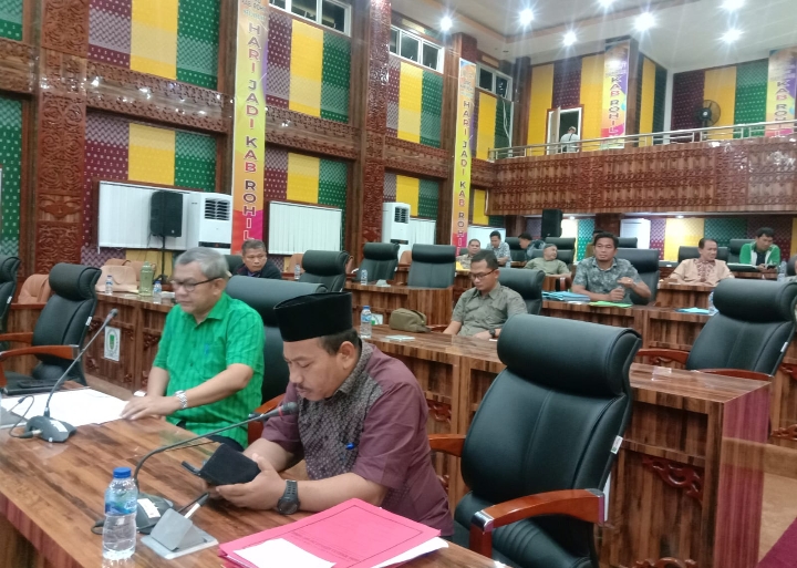 DPRD Rohil Raker Banggar & TAPD Rancangan KUA PPAS 2023