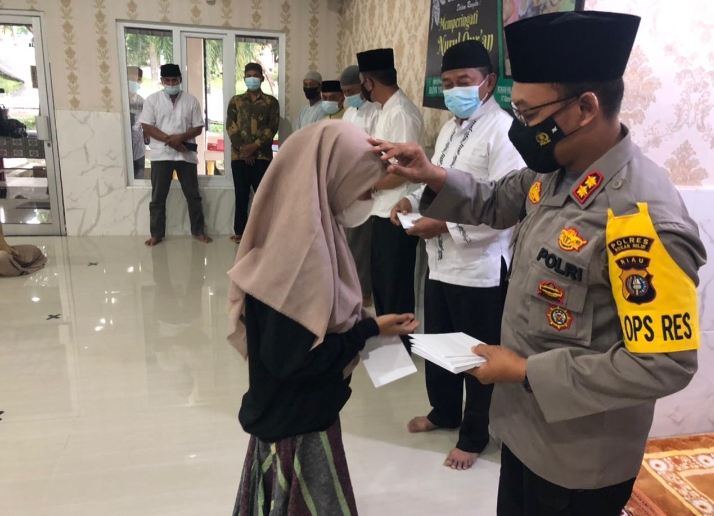 Peringati Nuzul Qur an, Begini Pesan Kapolres Rohil