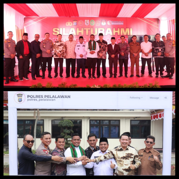 Dalam Rangka Cooling System, Kapolres Pelalawan Gelar Silaturahmi Wujudkan Pilkada Damai Tahun 2024