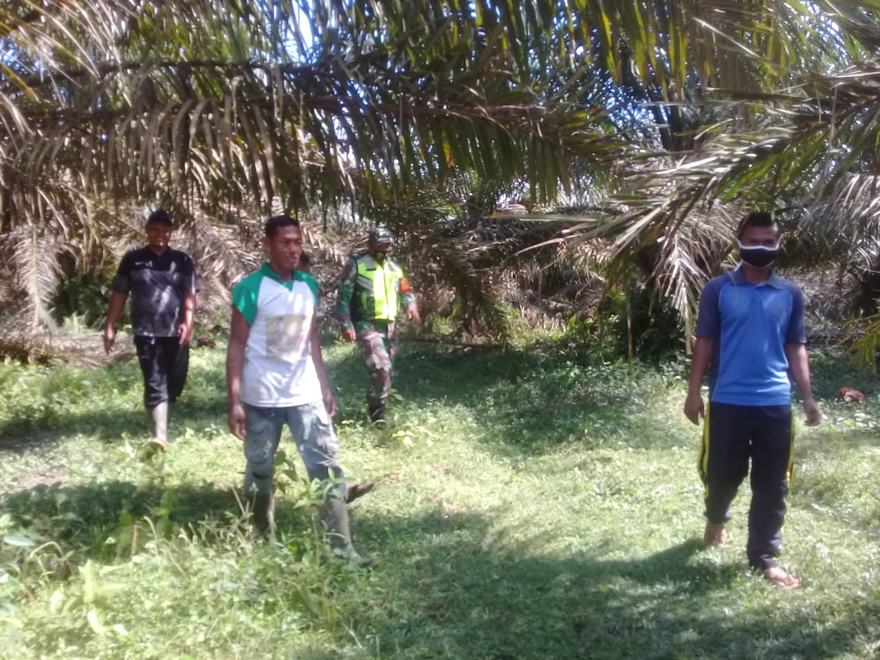 Serda Sahidin Minta Masyarakat Agar Tidak Buka Lahan Dengan Cara Membakar