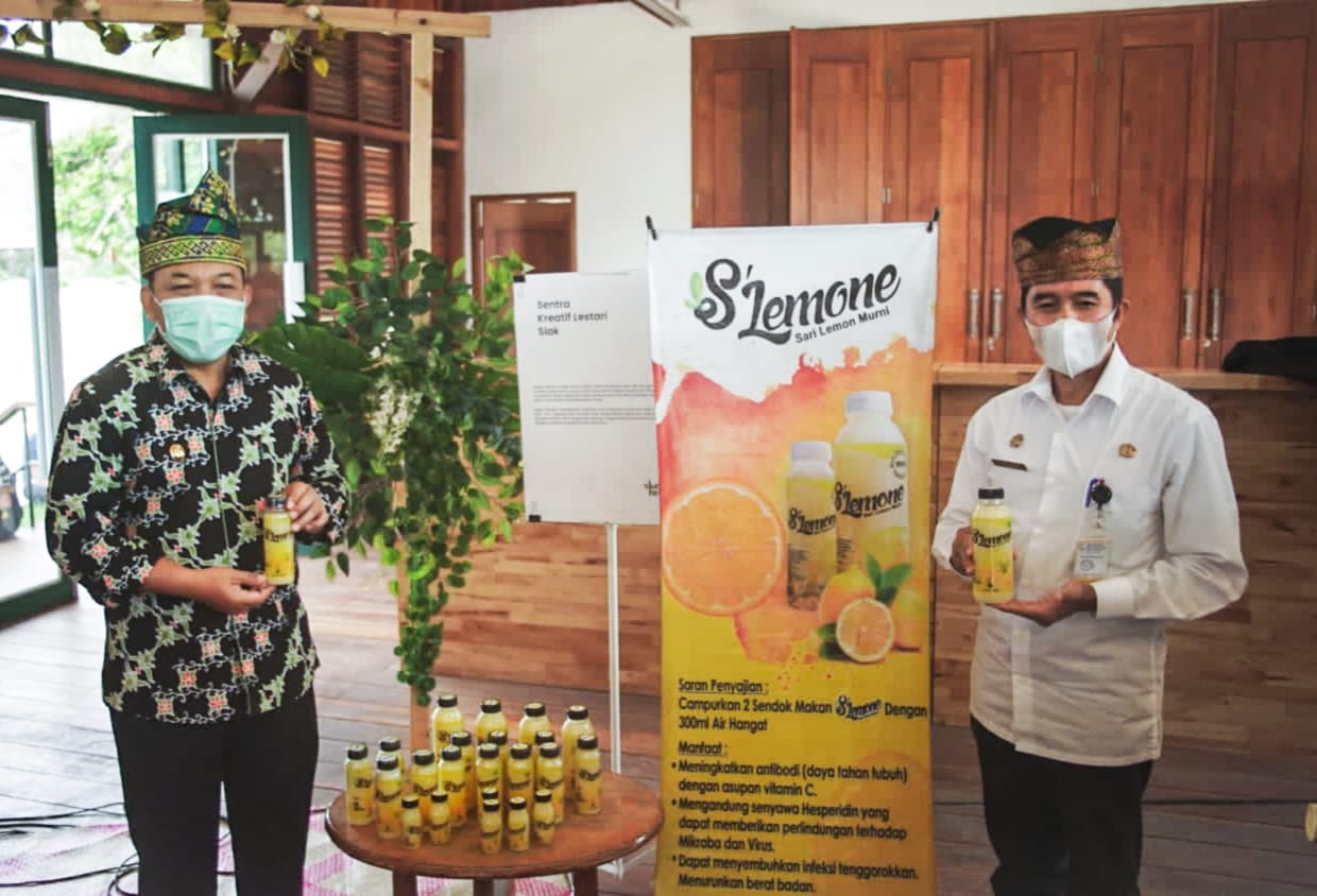 Husni Merza Apresiasi Pelatihan dan Pop Up Market Siak