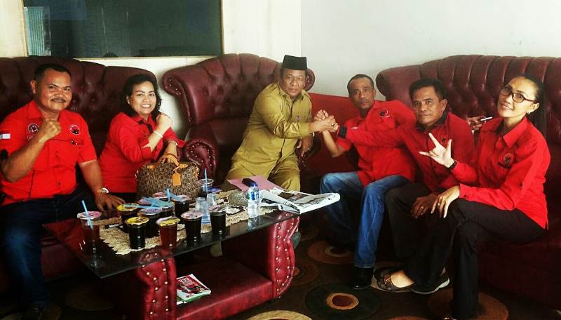 Ketua DPC PDIP Buka Suara Menyatakan Maju Pada Pilkada Rokan Hilir