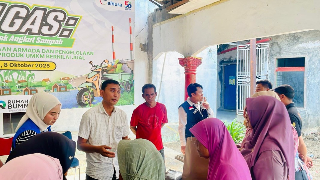 Elnusa Bangun Kemandirian Ekonomi di Desa Mundu, Dari Sampah Jadi Berkah
