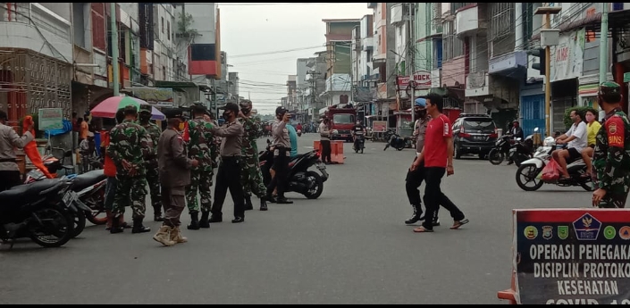 Disiplinkan Warga, Operasi Yustisi di Bagansiapiapi