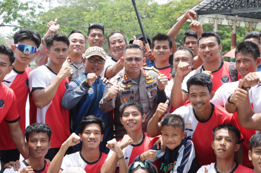 Tim Dayung Polres Siak Raih Peringkat Ke 5, Boyong 15 Juta Dari event SSBR