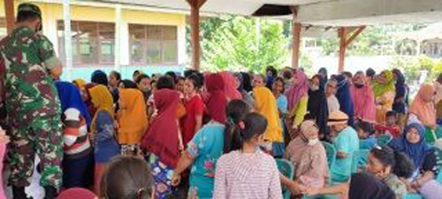 Migor Untuk Warga, Kades Air Hitam Apresiasi Operasi Pasar RAPP