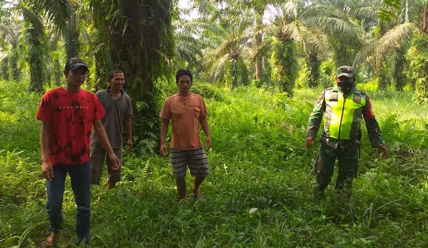 Cegah Karhutla, Serda Venus Luberto Ajak Masyarakat Untuk Jaga Hutan Dan Lahan