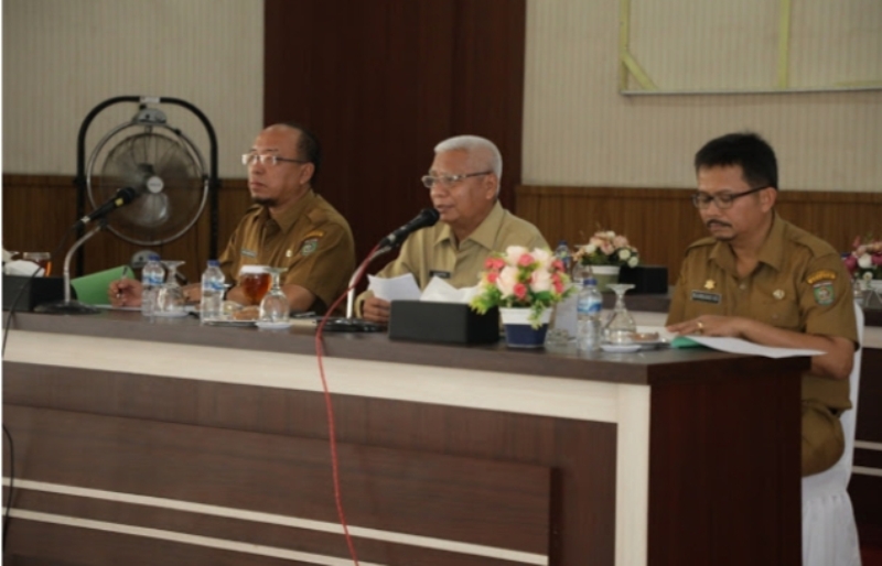Bupati Pimpin Rapat Koordinasi Pemerintahan (Rakorpem) Tahun 2020