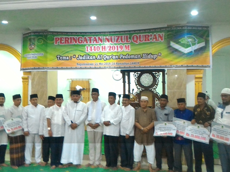Peringatan Nuzul Qur'an, Surya Arfan: Jadikan Alqur'an Pedoman Hidup