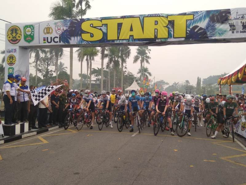 Etape 1, Pembalap TdSi Hanya Tempuh Satu Putaran