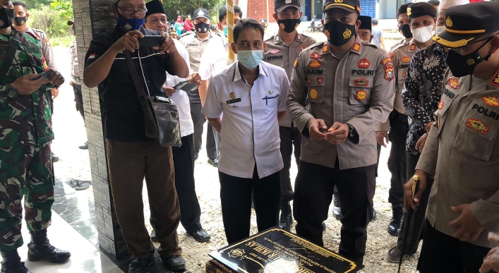 Demi Membangun Musholla, Kapolsek Pujud Sisihkan Gajinya