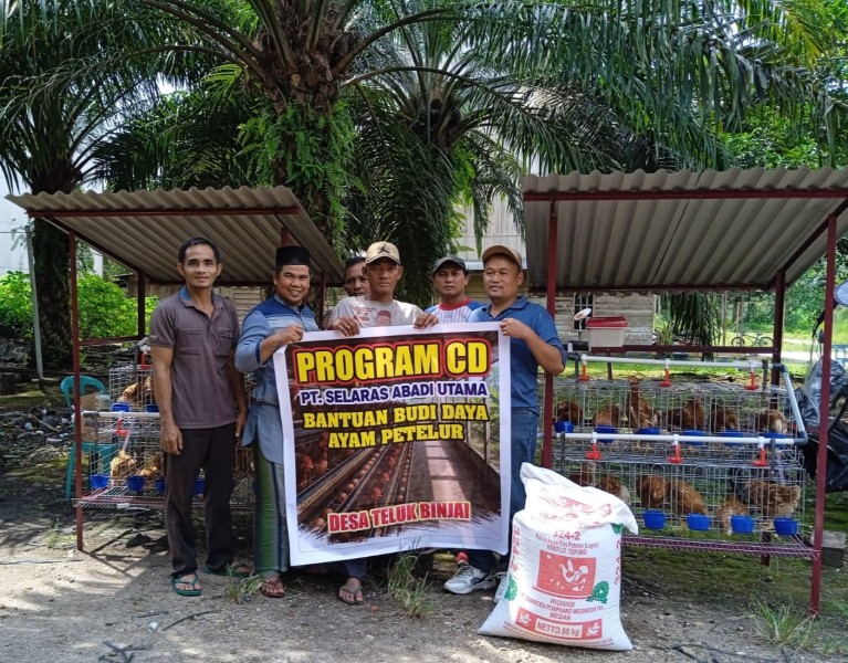 PT SAU Kembali Menyalurkan Program Pemberdayaan Masyarakat disekitar Operasional Perusahan