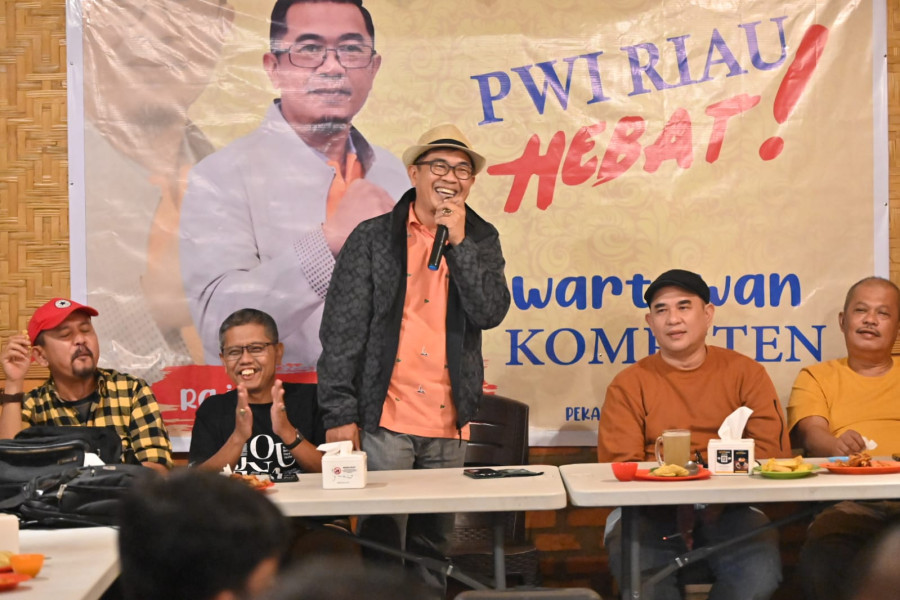 Raja Isyam Azwar Resmi Deklarasikan Diri Calon Ketua PWI Riau Periode 2023-2028