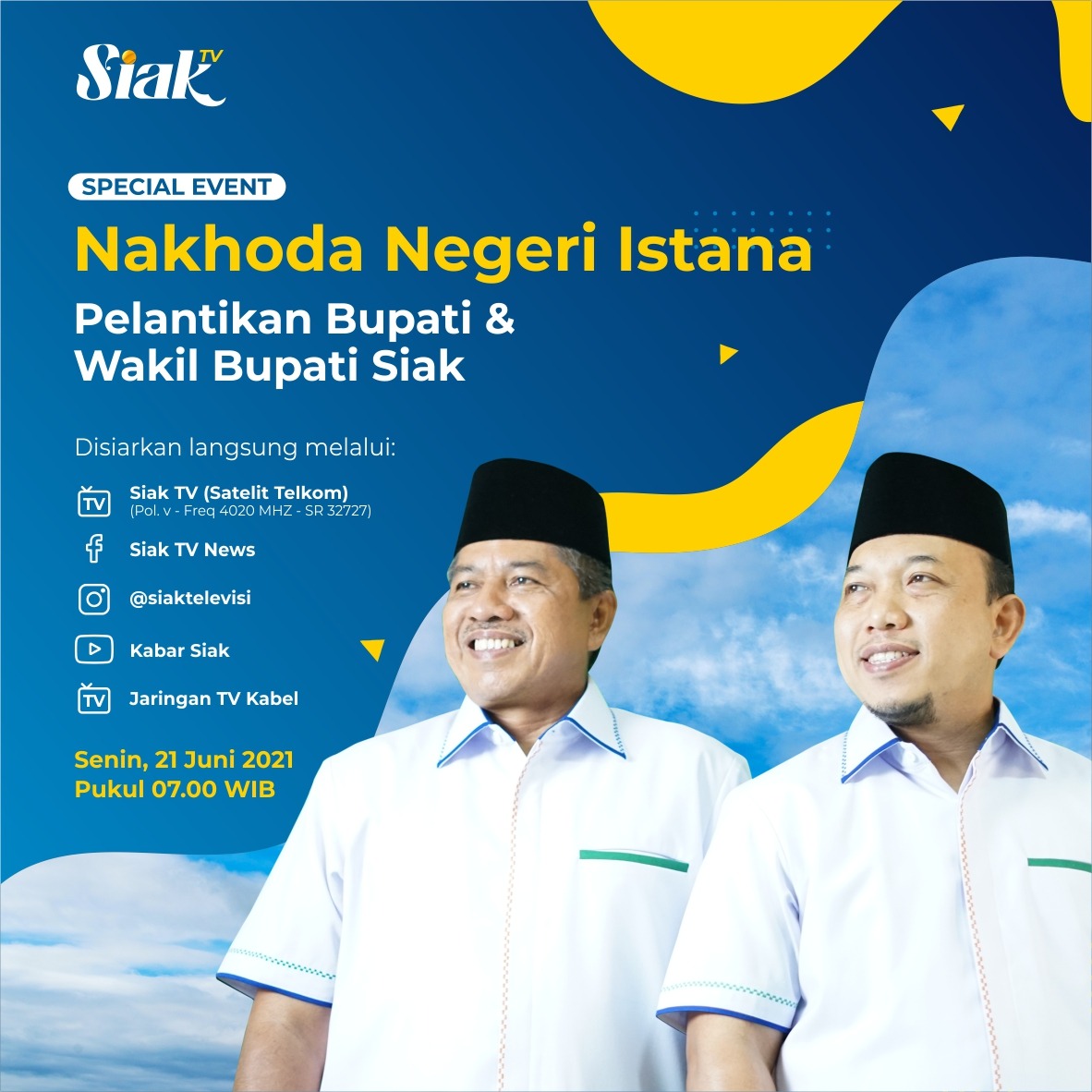 21 Juni, Alfedri-Husni Merza Dilantik