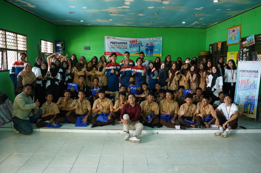 Pertamina EP Jambi Field Gelar Pertamina Goes to School