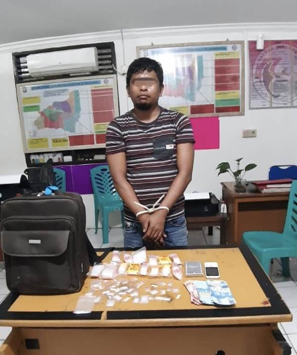 Jadi Pengedar Shabu Sekaligus Pemakai, Mantan Polisi Ini Diringkus