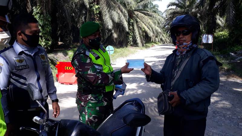 Pelda Ramli Nasution: Belum Ada Ditemukan Warga Terpapar Covid-19 Di Pospan Tualang