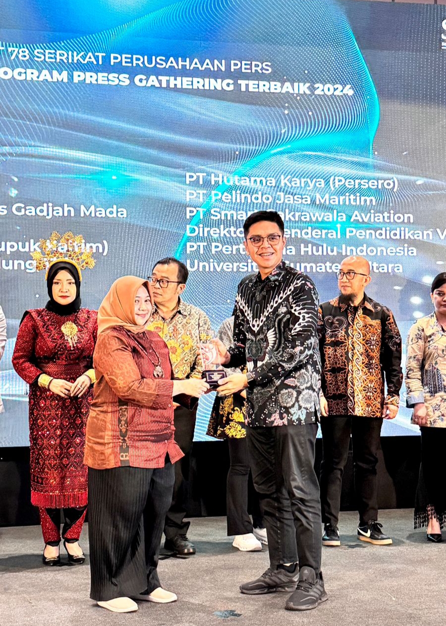 PT Elnusa Tbk Raih Penghargaan Media Relations Awards 2024 dari Serikat Perusahaan Pers