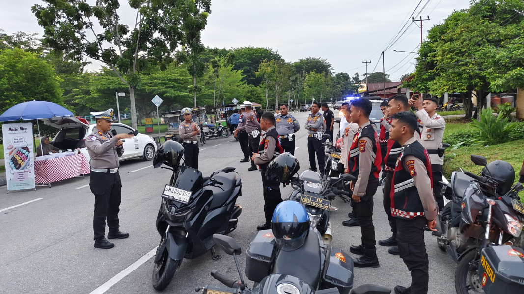 Satlantas Polres Siak Siapkan Skema Rekayasa Lalulintas