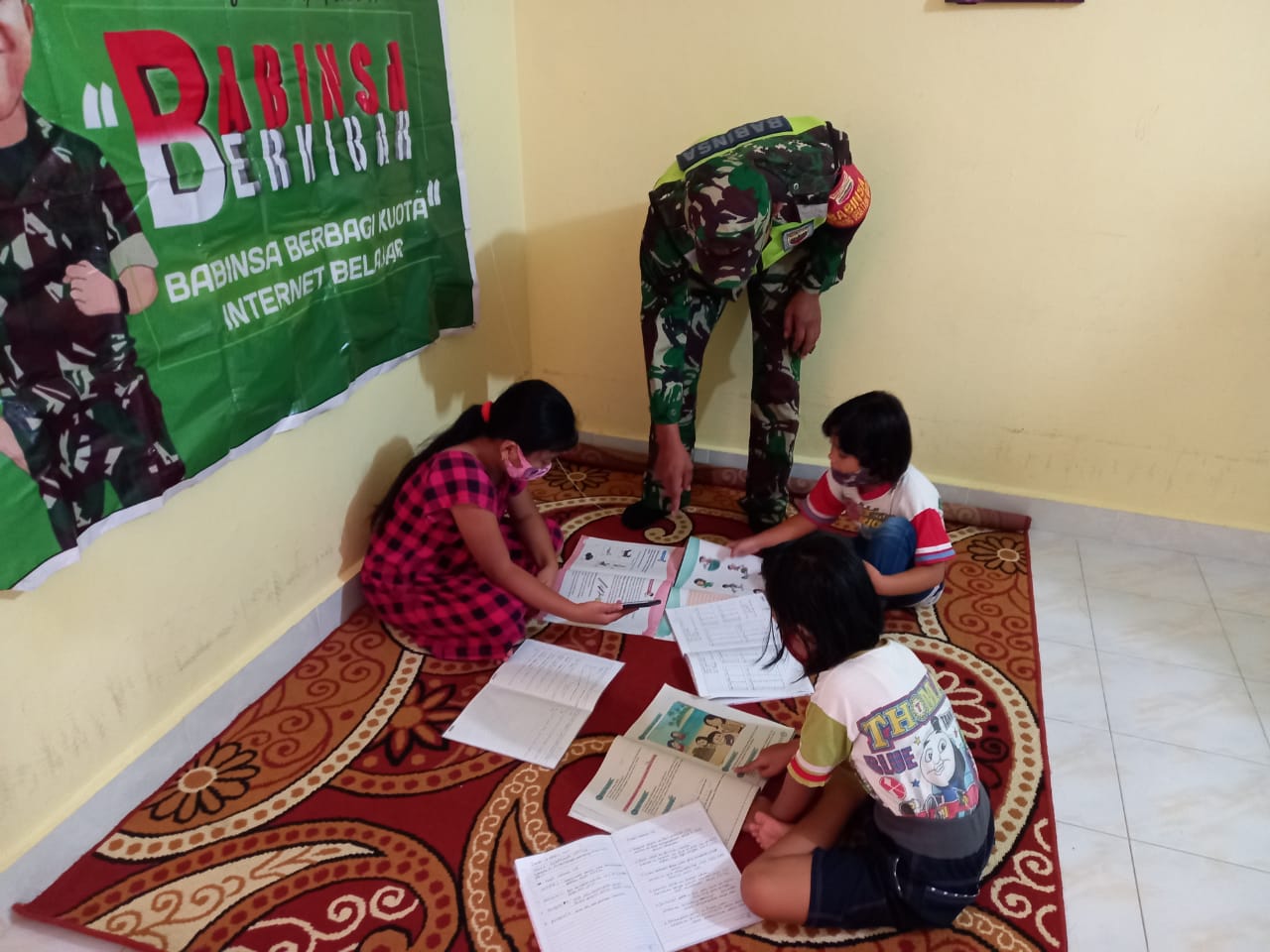 Sertu TH Hutagalung Berharap, Siswa PSB Bisa Berprestasi