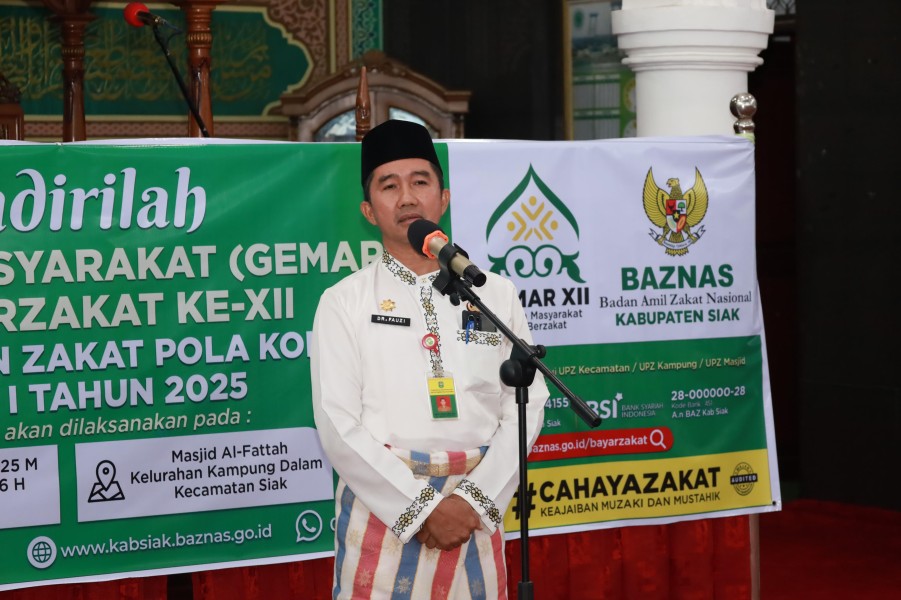 Plh Sekda Ajak Warga Ramaikan TPS dan Sukseskan PSU Pilkada Siak