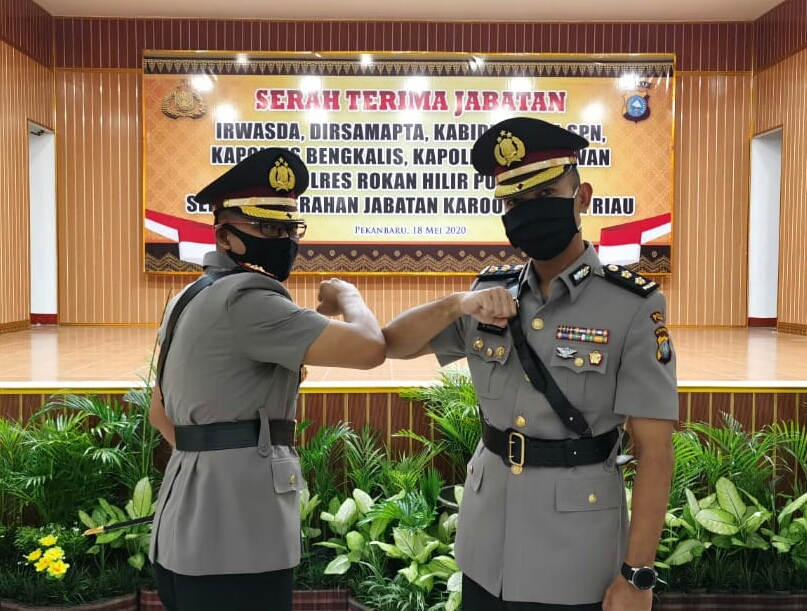 Sertijab di Mako Brimob, AKBP Nurhadi Ismanto S.IK Resmi Jabat Kapolres Rohil