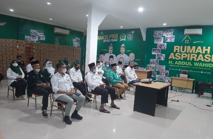 DPW PKB Riau Ikuti Halal Bi Halal Virtual Bersama Ketua Umum Abdul Muhaimin Iskandar