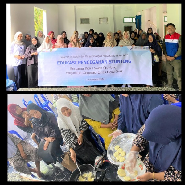 Dukung Program Pemerintah, Pertamina EP Tanjung Field Gelar Edukasi Pencegahan Stunting dan Demo Masak Makan Bergizi
