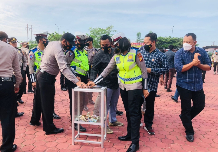 Polisi Open Donasi Takjil, Ini Tujuannya