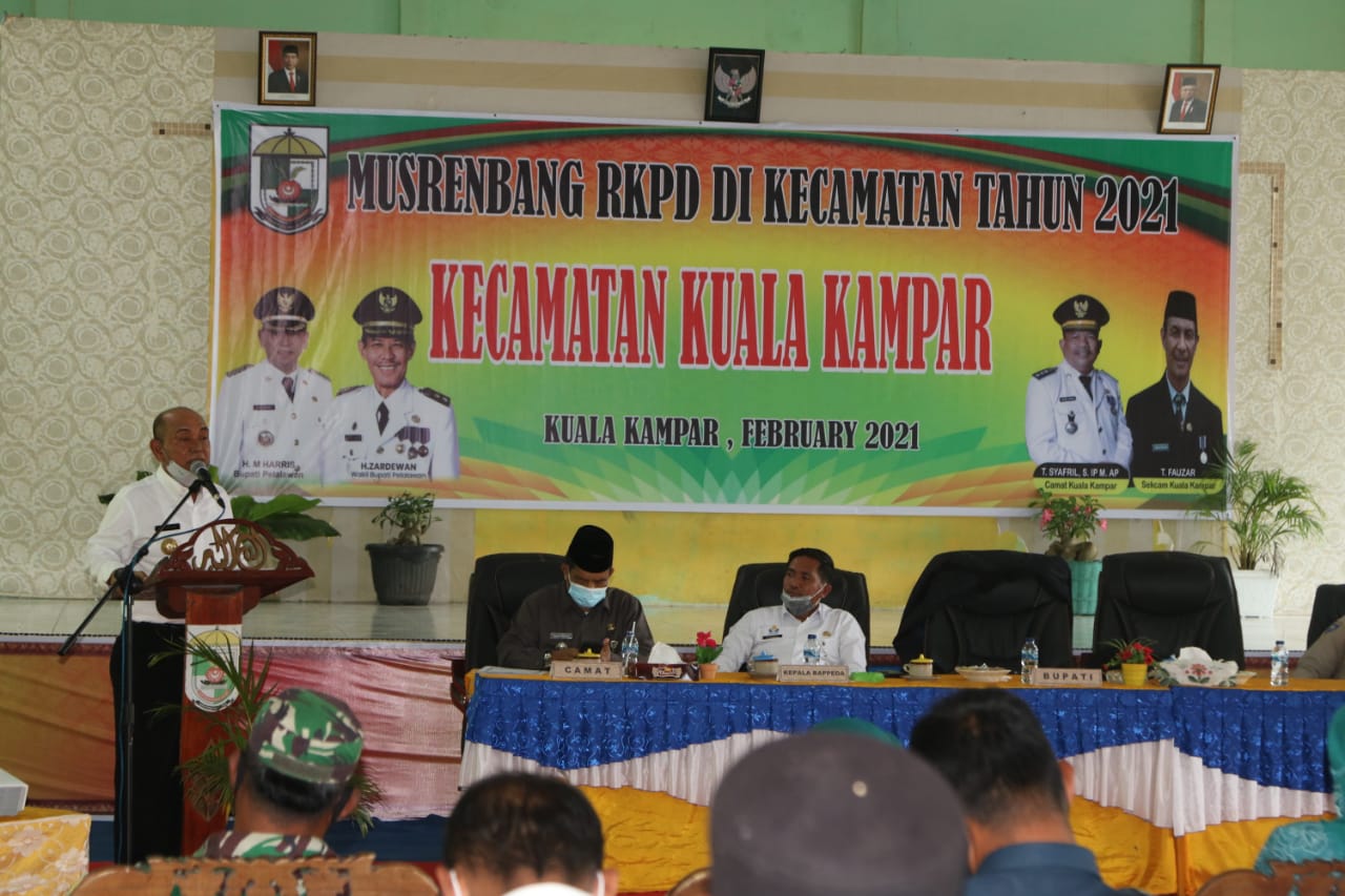 Menjelang Akhir Masa Jabatan, Bupati Harris Pamit Kepada Masyarakat Kuala Kampar