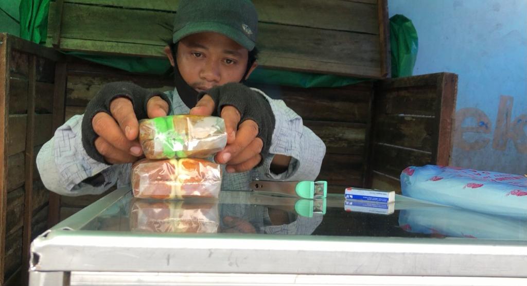 Kue Pukis di Pasar Kayu Jati Tembilahan, Harganya Murah Banget!