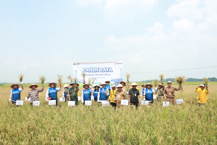 Upaya Ketahanan Energi dan Pangan Bersama Pertamina di Blora