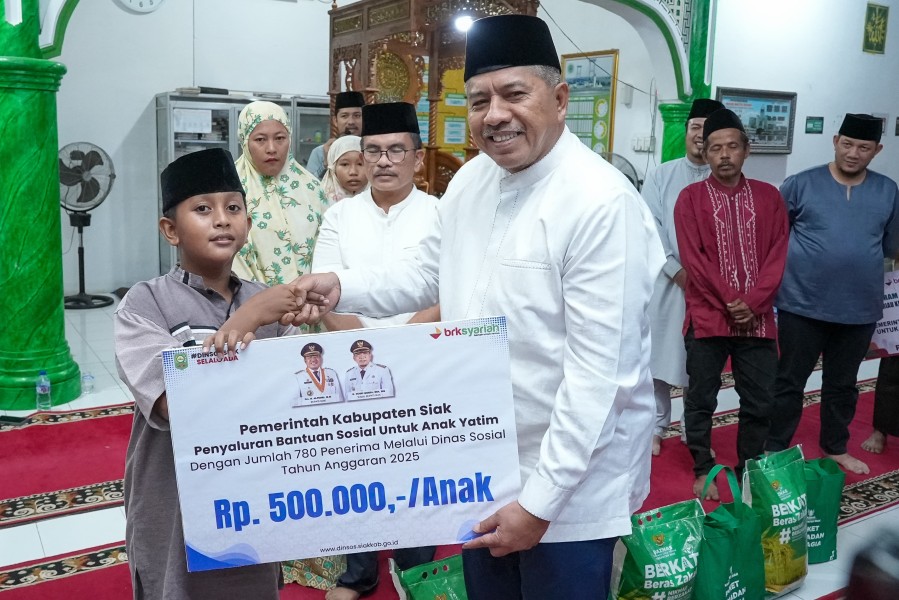 Safari Ramadan di Pusako, Bupati Alfedri Ajak Masyarakat Berzakat, Semoga Negeri Istana Dilimpahkan Rahmat Yang Luar Biasa