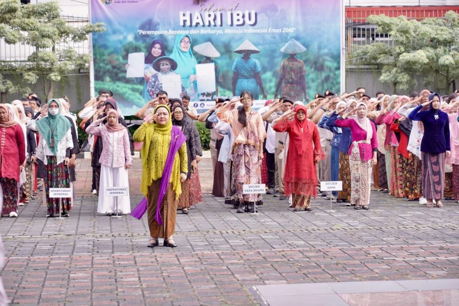 Kementerian ATR/BPN Gelar Upacara Peringatan Hari Ibu ke-97: Penghargaan Bangsa terhadap Perjuangan Perempuan