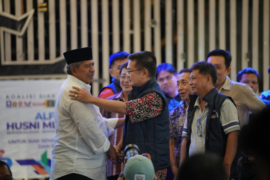 Relawan Hau Peng Yu Deklarasi Dukungan, Suku Tionghoa Siak Siap Menangkan Alfedri-Husni Jadi Bupati Siak