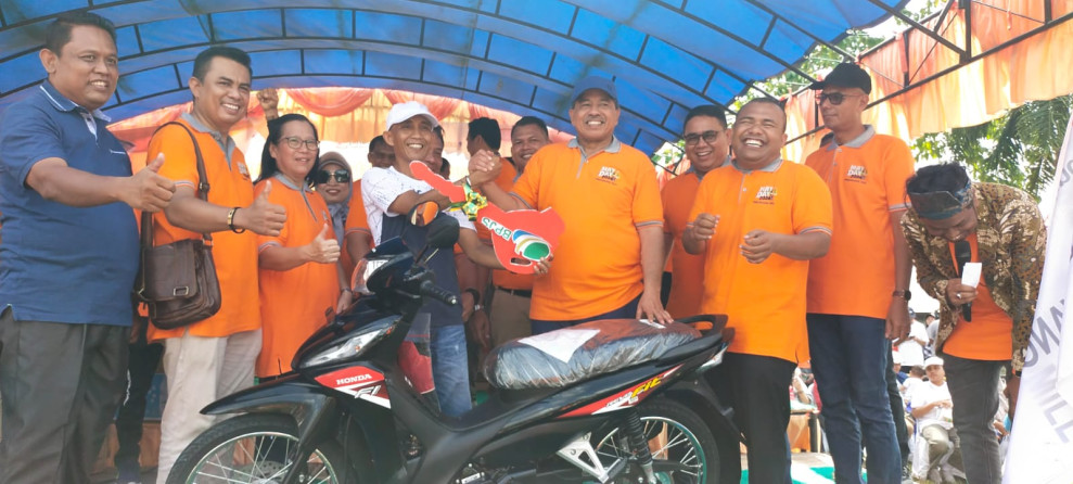 Jalan Sehat May Day PT IKPP Dan Grup Mill Perawang Dibanjiri Hadiah, Ada Dapat Sepeda Motor