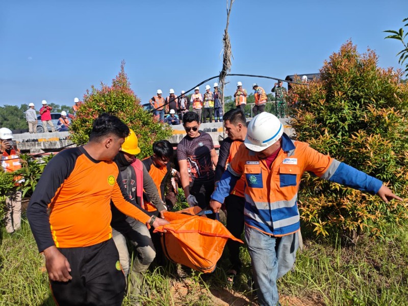 Pekerja TPK Perawang Tewas Tenggelam Saat Bekerja