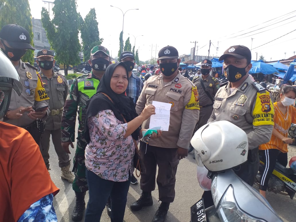 Serda Venus Luberto Jaring 3 Warga Tidak Gunakan Masker
