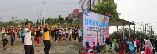 Jelang Puncak MIlenial Road Safety Festival, Kapolres Pelalawan Ajak Personilnya Sukseskan Acara Ini