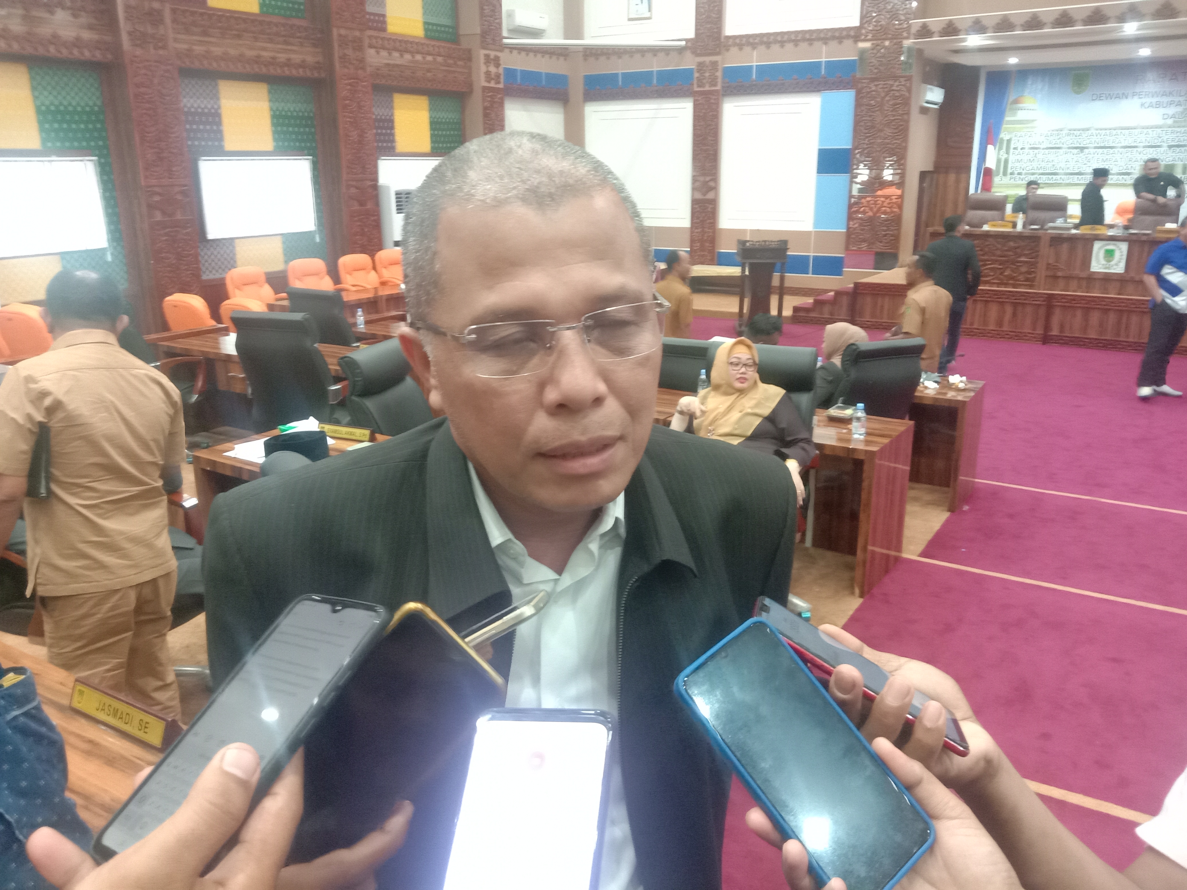 Paripurna DPRD Rohil Sahkan Perda Kawasan Tanpa Asap Rokok & Layak Anak