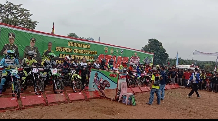 Danrem 031 WB Buka Grasstrack Motocross Sirkuit Mandala Tumang Siak