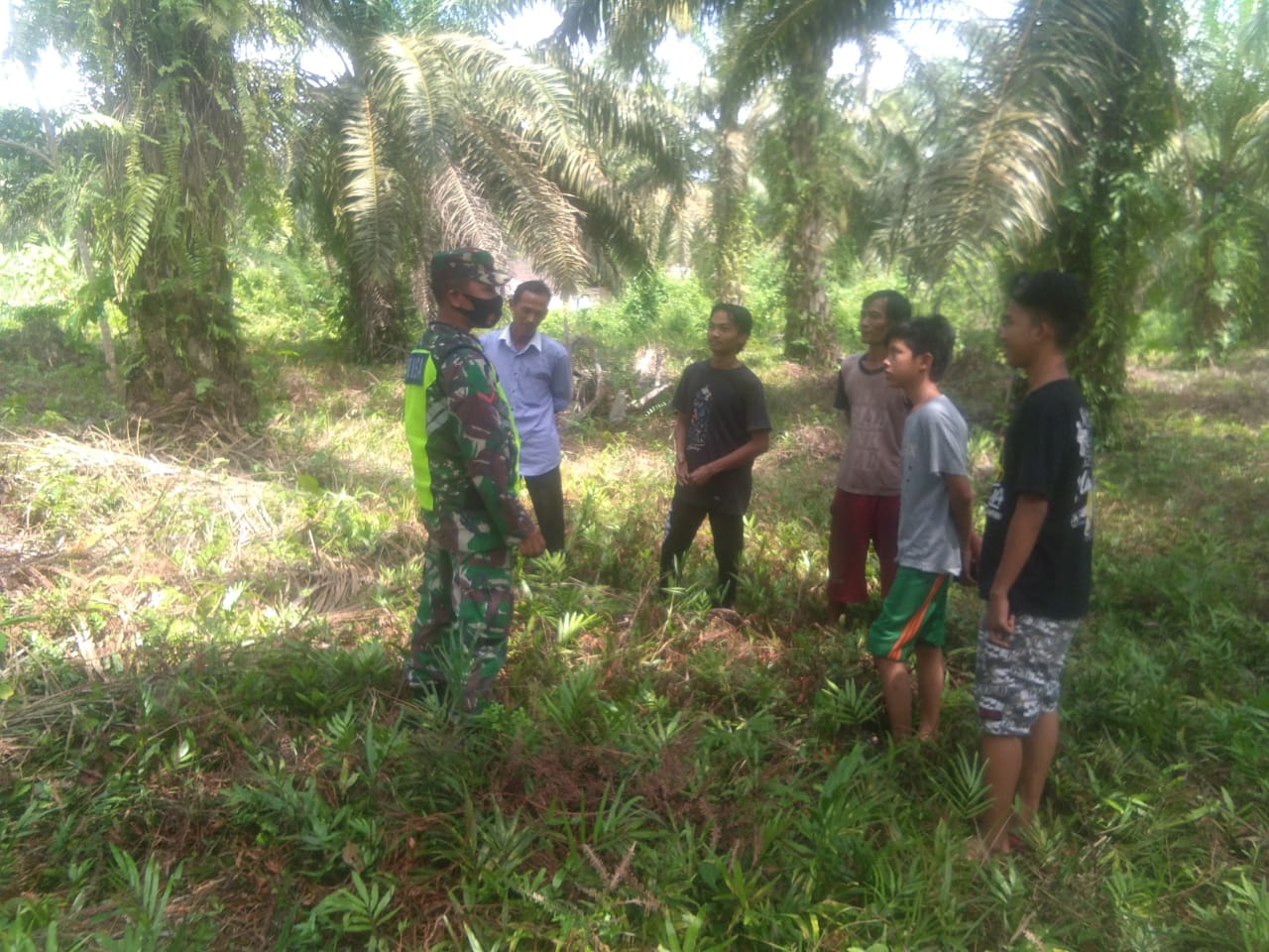 Semua Kalangan Masyarakat Teluk Rimba Wajib Pantau Titik Api