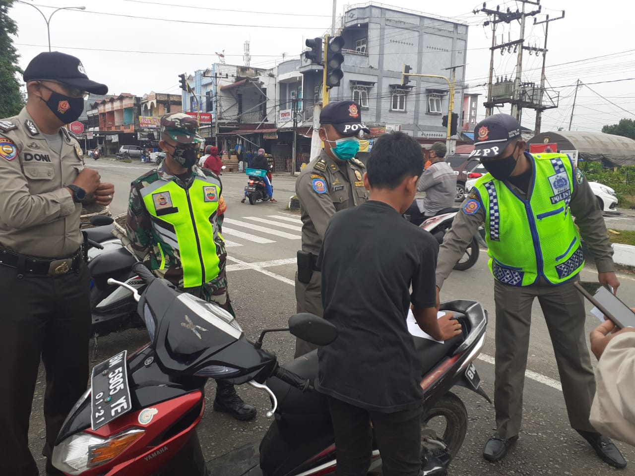 Abaikan Prokes, Masyarakat Tidak Gunakan Masker Akan Ditindak