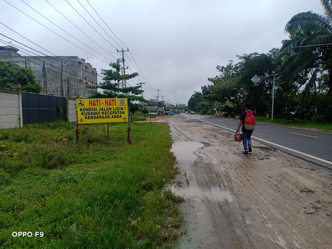 Soal Jalan Rengat - Pematang Reba Licin dan Makan Korban, Ini Statmen Rahmad Parulian