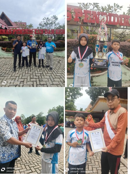 Dua Atlet SDN 006 Pangkalan Kerinci Sabet Emas O2SN Kabupaten, Siap Wakili Riau ke Tingkat Provinsi