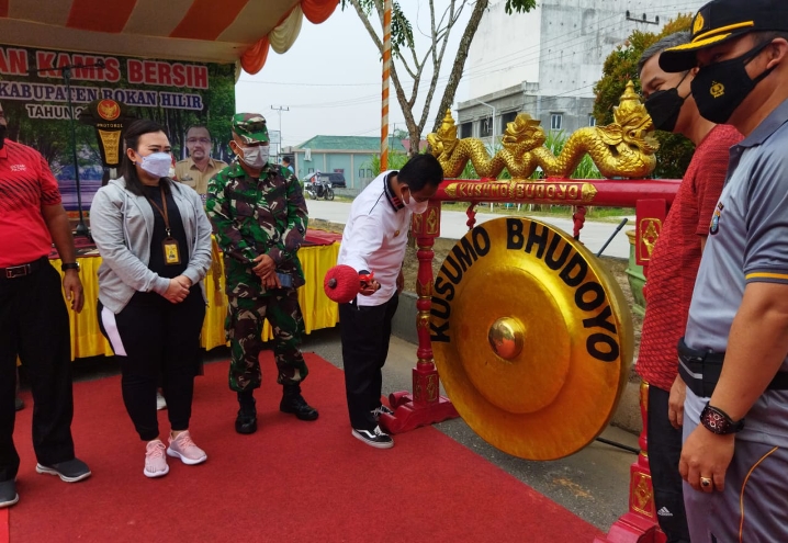 Rohil Bangkitkan Semangat Goro, Canangkan Gerakan Kamis Bersih