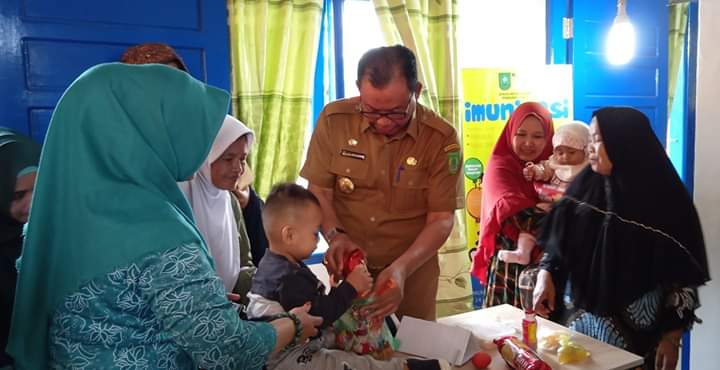 Resmikan Posyandu Kembang Sepatu di Bagan Timur, Ini Harapan Suyatno