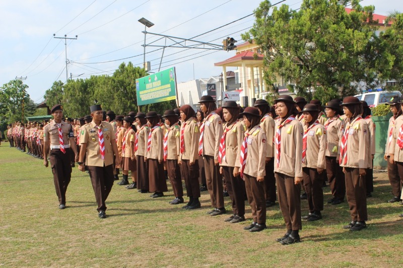 Dandim Ketapang Buka Secara Resmi Persami Saka Wira Kartika