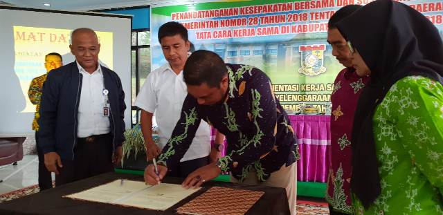 PT RAPP Lakukan Kerjasama Dengan Pemkab Kampar Melalui Program School Improvement